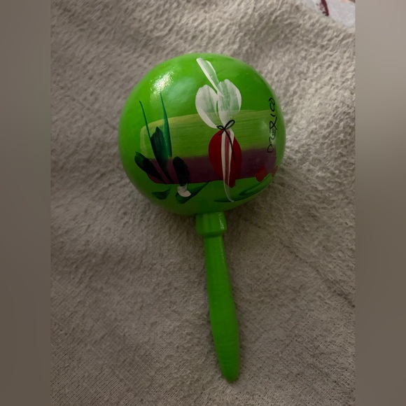 Colorful Hand-Painted Maraca - Picture 1 of 1
